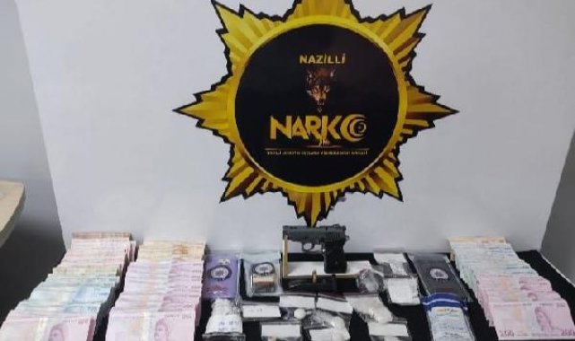 Dur ihtarına uymayan otomobilden uyuşturucu çıktı