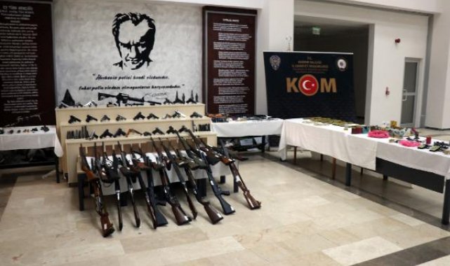 Edirne'de silah kaçakçılarına 'Kukla 22' operasyonu: 24 gözaltı