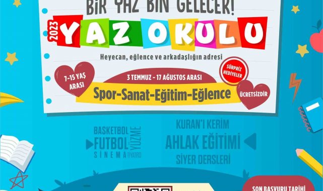 Eğlenirken öğrenmek isteyen çocuklar yaz okulunda buluşuyor