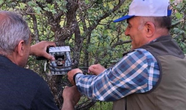 Elazığ'da yaban hayatını görüntüleyen fotokapanların bakımı yapıldı
