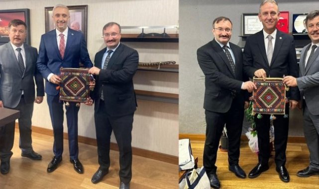 Emetli başkanlar, AK Parti milletvekillerine "Hayırlı olsun" dileklerini iletti