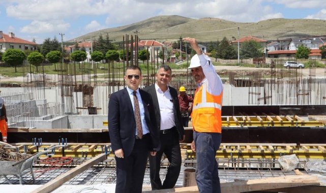 Emirdağ'da Devlet Hastanesi inşaatı devam ediyor