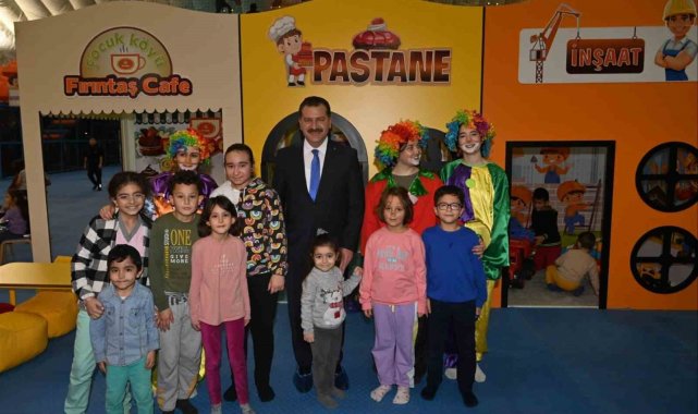 En eğlenceli ve en güzel karne hediyesi Çocuk Köyü
