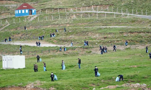 Erciyes'te 5 Ton Çöp Toplandı