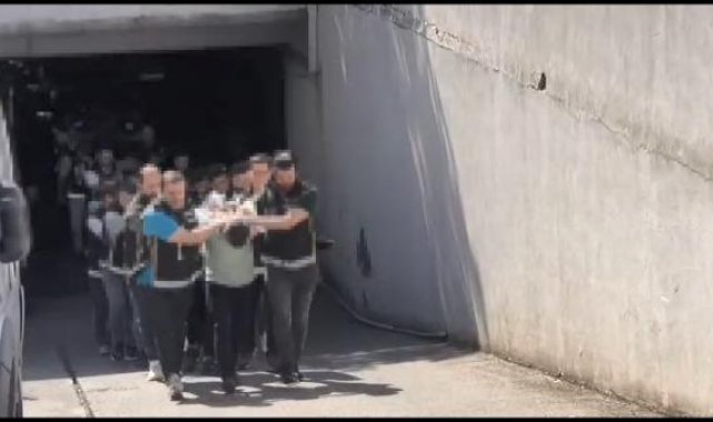 Esenyurt'ta site yönetimlerini ele geçiren şebeke üyesi 24 kişi adliyeye sevk edildi