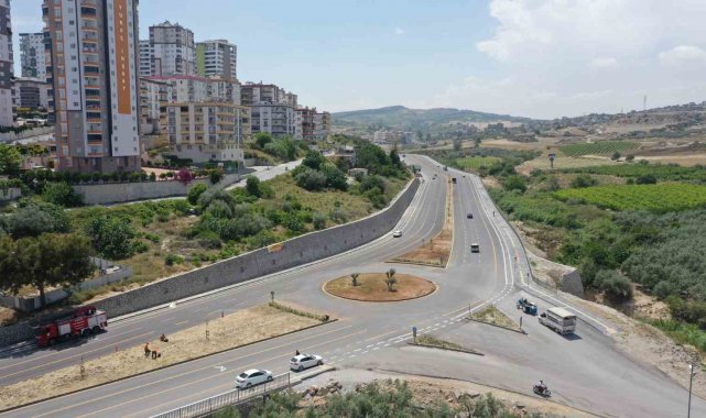 Eski Çamlıyayla Yolu yenilendi