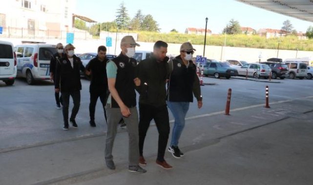 Eskişehir'de yakalanan terör şüphelileri adliyede