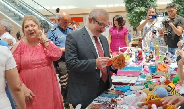 Fethiye'de huzurevi sakinleri hünerlerini sergiledi