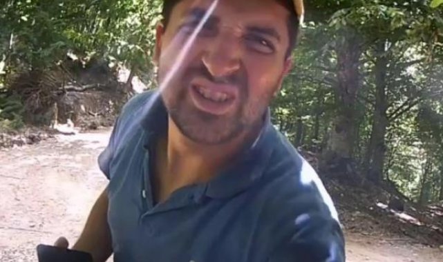 Fotokapanlara poz verip, memleketlerine selam gönderdiler