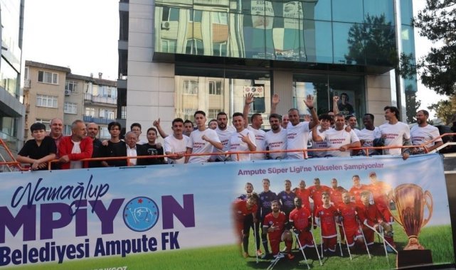 Gebze Belediyesi Ampute Futbol Takımı Süper Lig'e yükseldi
