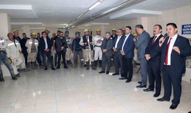 GMİS Yönetimi Amasra'da madenciyi bilgilendirdi