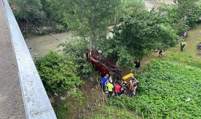 Gümüşhane'de trafik kazası: 2 ölü, 3 yaralı