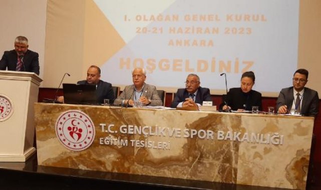 Hasan Öztürk, Türkiye Gelişmekte Olan Spor Branşları Federasyonu başkanı seçildi