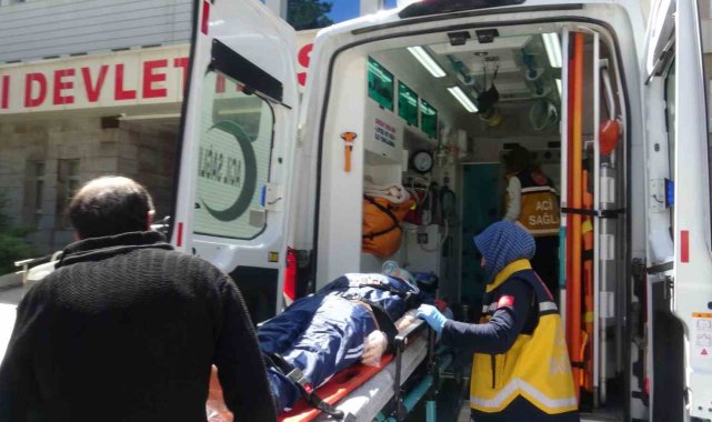 Hastanede gerçekleştirilen yangın tatbikatı gerçeğini aratmadı