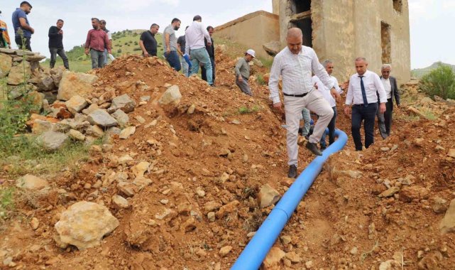 Hazro içme suyu sistemi yenileniyor