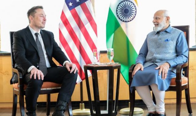 Hindistan Başbakanı Modi, Elon Musk ile görüştü