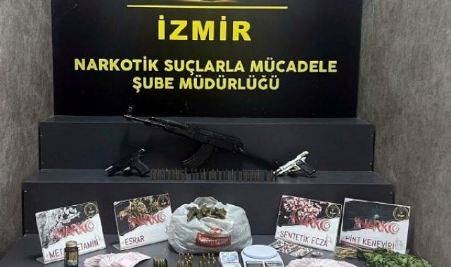 İzmir'de uyuşturucu operasyonunda 1 tutuklama