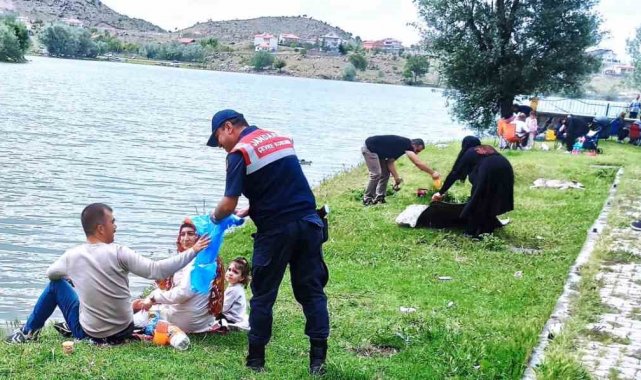 Jandarma, 'temiz çevre ve çevre koruma' için sahada