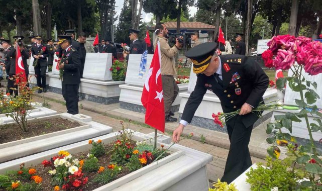 Jandarma Teşkilatının 184. kuruluş yıl dönümünde şehitler anıldı