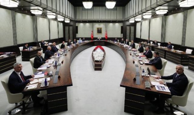 Kabine, Cumhurbaşkanı Erdoğan başkanlığında toplandı