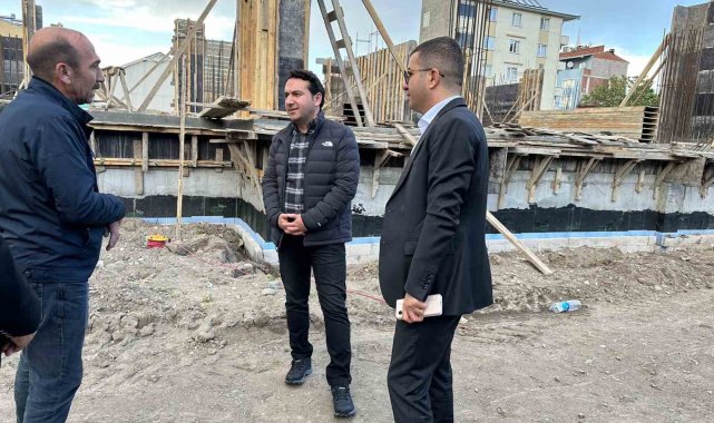 Kağızman Hükümet Konağı'nın yapımı devam ediyor