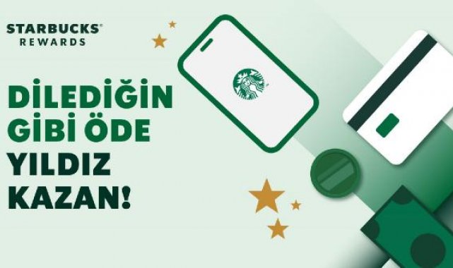 Kahveseverlere mobil uygulamada yıldız biriktirme fırsatı