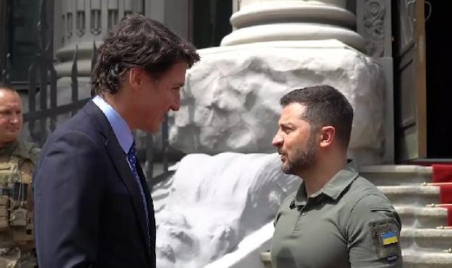 Kanada Başbakanı Trudeau, Kiev'de