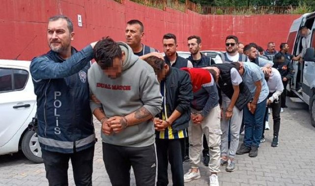 Karabük'te aranan 10 şüpheli yakalandı