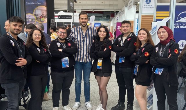 Kastamonu Üniversitesi Sivil Havacılık Yüksekokulu öğrencileri, IFTE 2023'de yer aldı