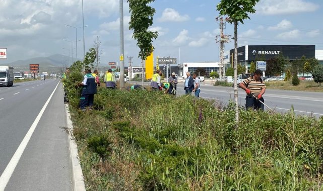 Kayseri'de Yabancı Otlarla Mücadele