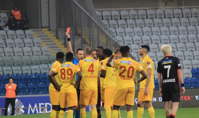 Kayserispor'un kart raporu