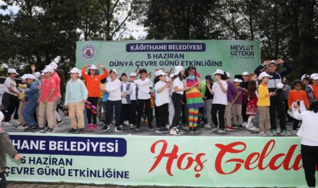 Kâğıthane'de Dünya Çevre Günü etkinliği düzenlendi