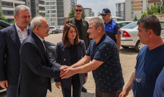 Kılıçdaroğlu'ndan 'Babalar Günü' ziyaretleri