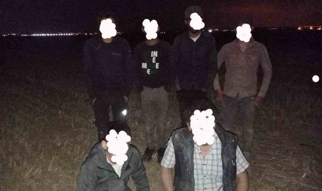 Kilis'te 5 düzensiz göçmen yakalandı