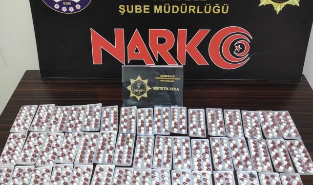 Kırıkkale'de uyuşturucu ile yakalanan 2 şahıs tutuklandı