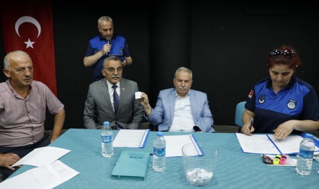 Kışla Pazarı için kuralar çekildi