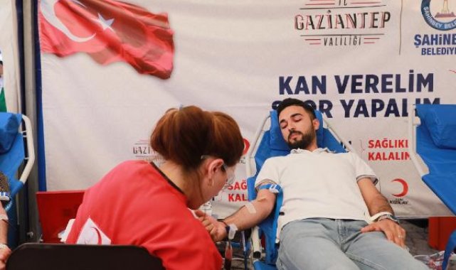 Kızılay: Gaziantep'te bir günde 5 bin 989 ünite kan bağışı yapıldı