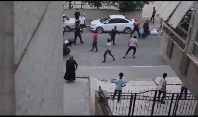 Kızılay'a ait dairenin kiracısı ile kurum yöneticileri arasındaki kavgayı polis sonlandırdı