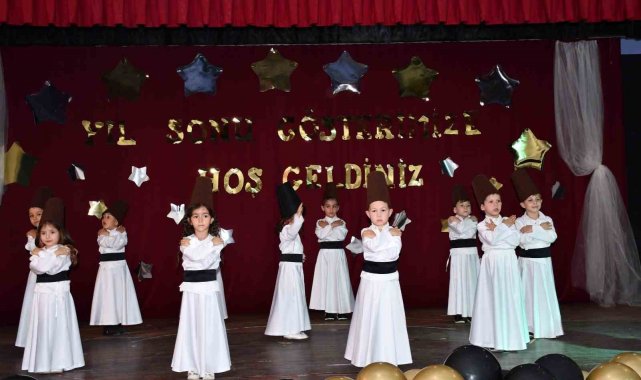 Köşklü miniklerden mezuniyet şöleni
