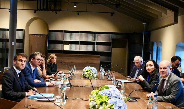 Kosova ile Sırbistan cumhurbaşkanları Moldova'da bir araya geldi