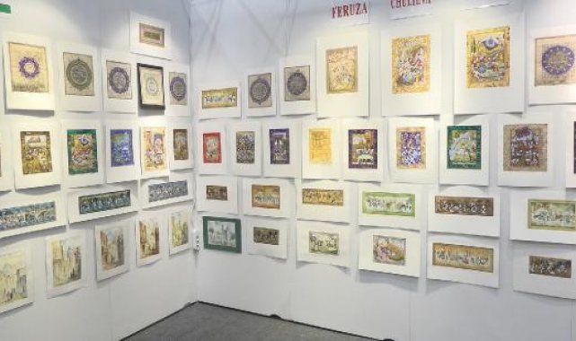 Kültürlerini tanıtmak isteyen 5 Özbek ressam İstanbul'da