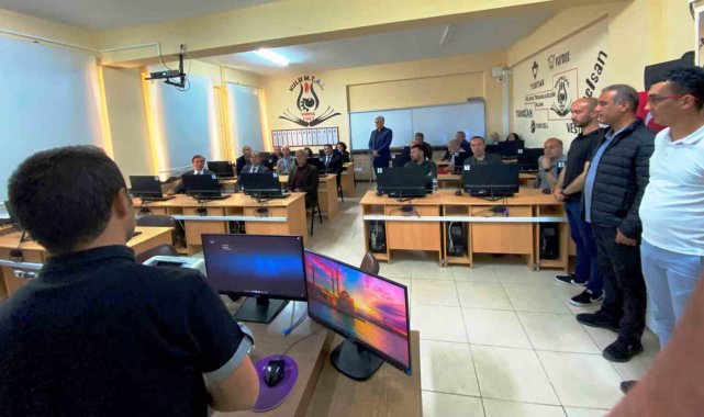 Kulu METEM'de bilgisayar laboratuvarı açıldı