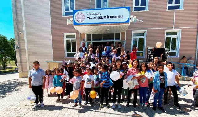Kulu'da 7 bin 586 öğrenci karne sevinci yaşadı