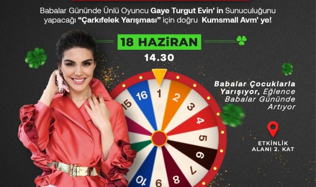 KUMSMALL'dan Babalar Günü'ne Özel Çarkıfelek