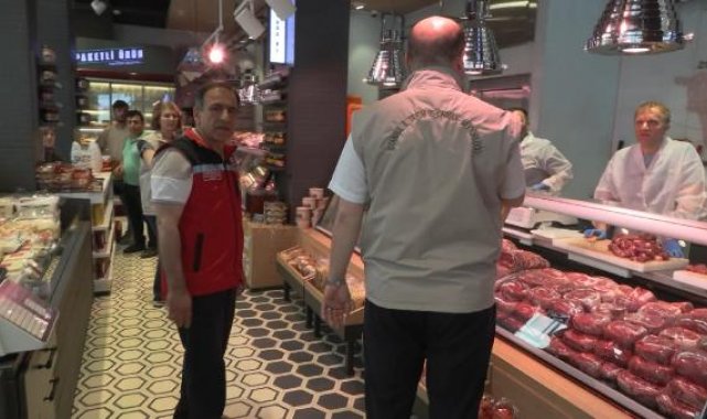 Kurban Bayramı öncesi kasap ve baklavacılara denetim