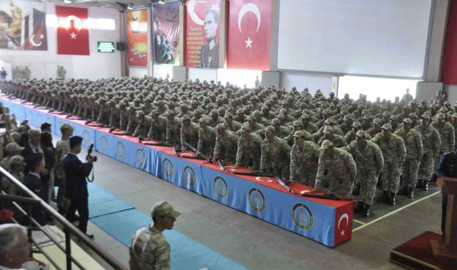 Kütahya'da 800 Mehmetçik yemin etti