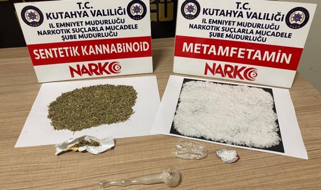 Kütahya'da uyuşturucu satıcısı tutuklandı