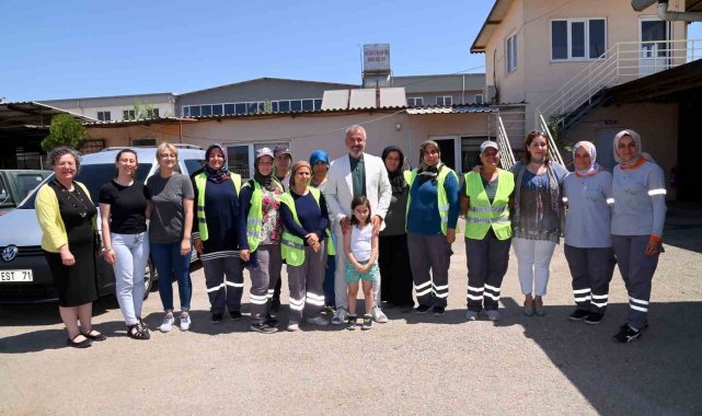 Manavgat Belediyesi'nde bayramlaşma töreni