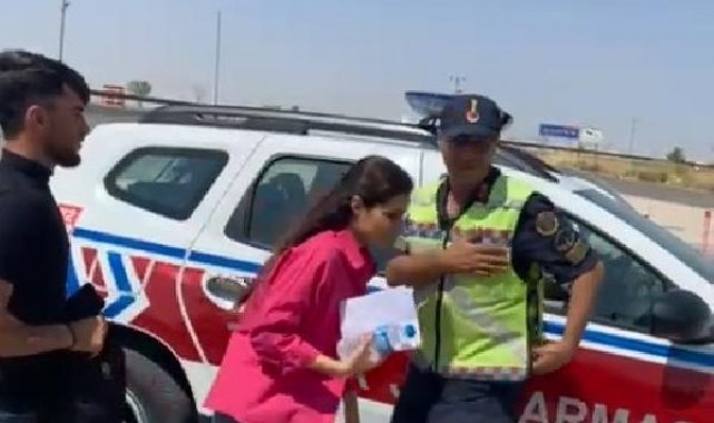 Mardin'de YKS'ye geç kalanları jandarma yetiştirdi