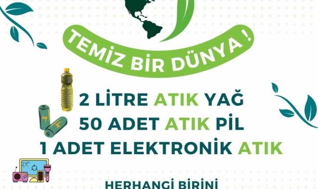 Menteşe Belediyesinden 'Atığı getir, hediyeyi götür' kampanyası